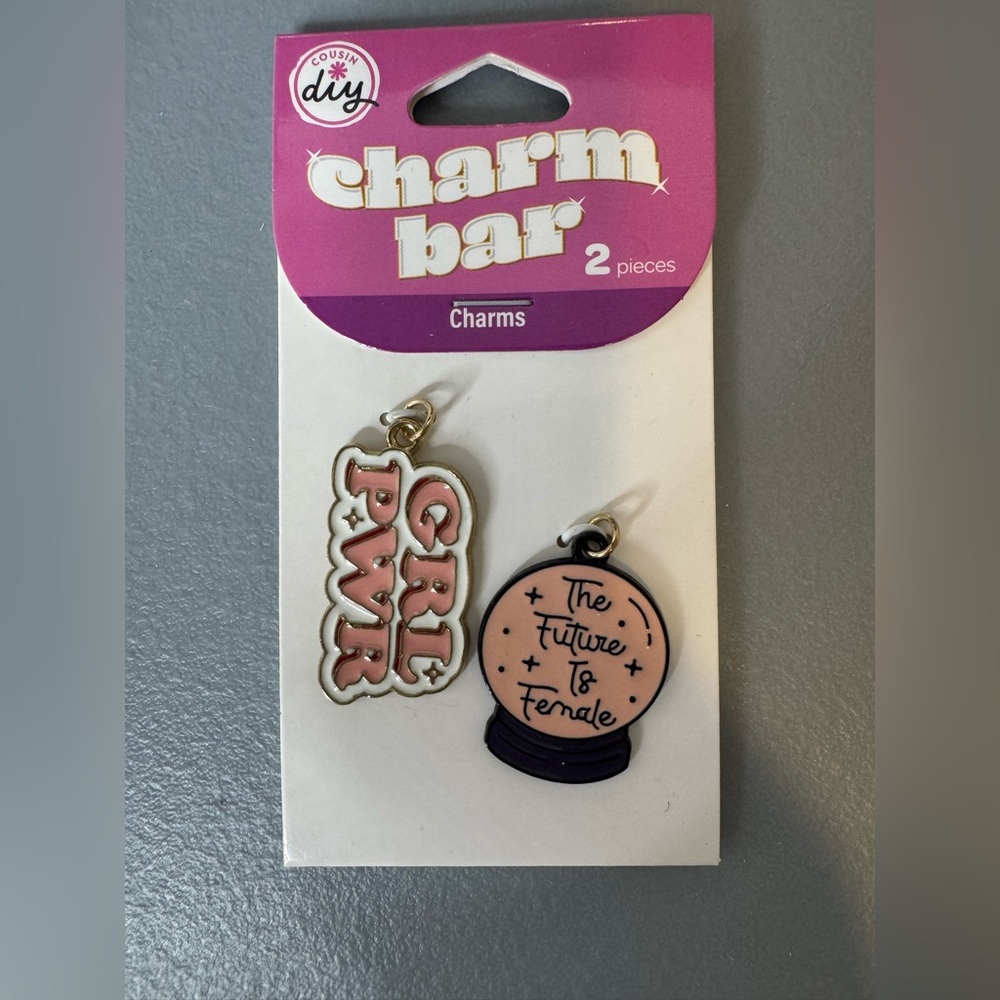 🛍️any 5 items for $15 🛍️ charm bar girl power